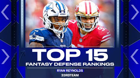 fantasy defense rankings|best nfl defenses 2023 fantasy.